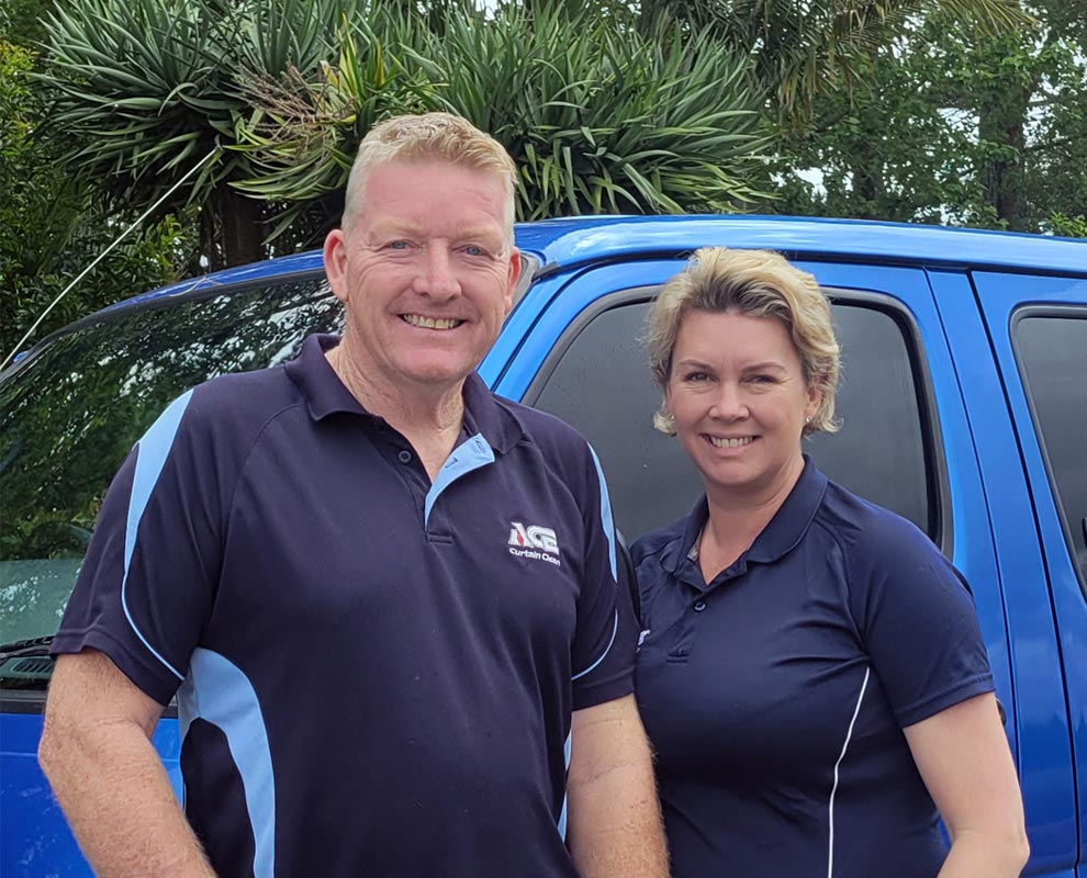 about-ace-curtain-cleaning Heather & Steve from Ace Curtain Clean